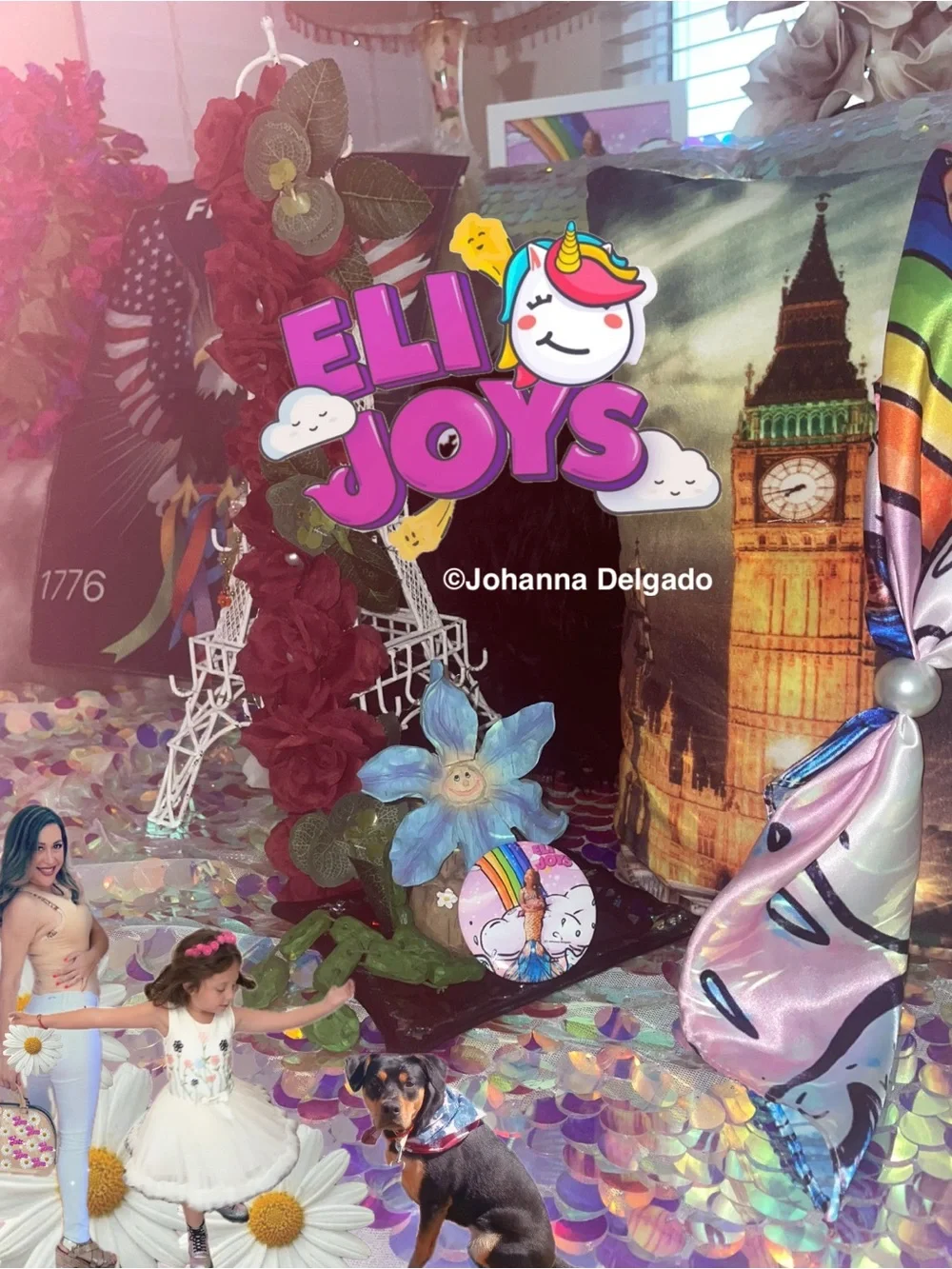 ELIJOYS - Mermaid Princess ©️JD Button Pin Large OS
